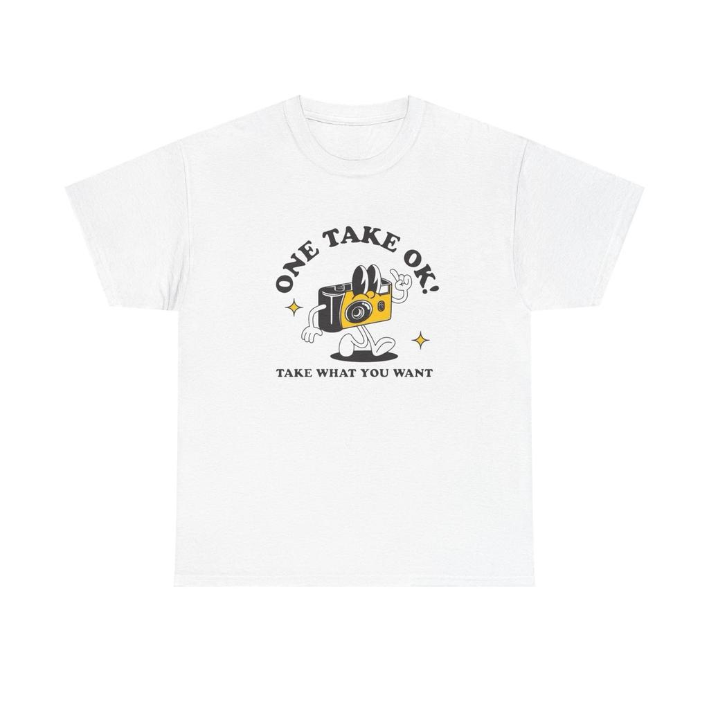 One Take For Your Life Graphic T Shirt Unisex Heavy Cotton Tee Gift