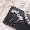 Bohemia Flower Earrings Women Fashion Long Hanging Earrings Crystal Female Wedding Earings Party Jewelry