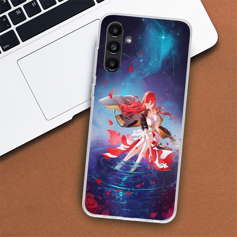 Honkai Star Rail Himeko Phone Case For Samsung Galaxy A55 A54 A53 A52 A15 A14 A13 A12 A35 A34 A33 A32 A25 A24 A23 A22 A04S A03S