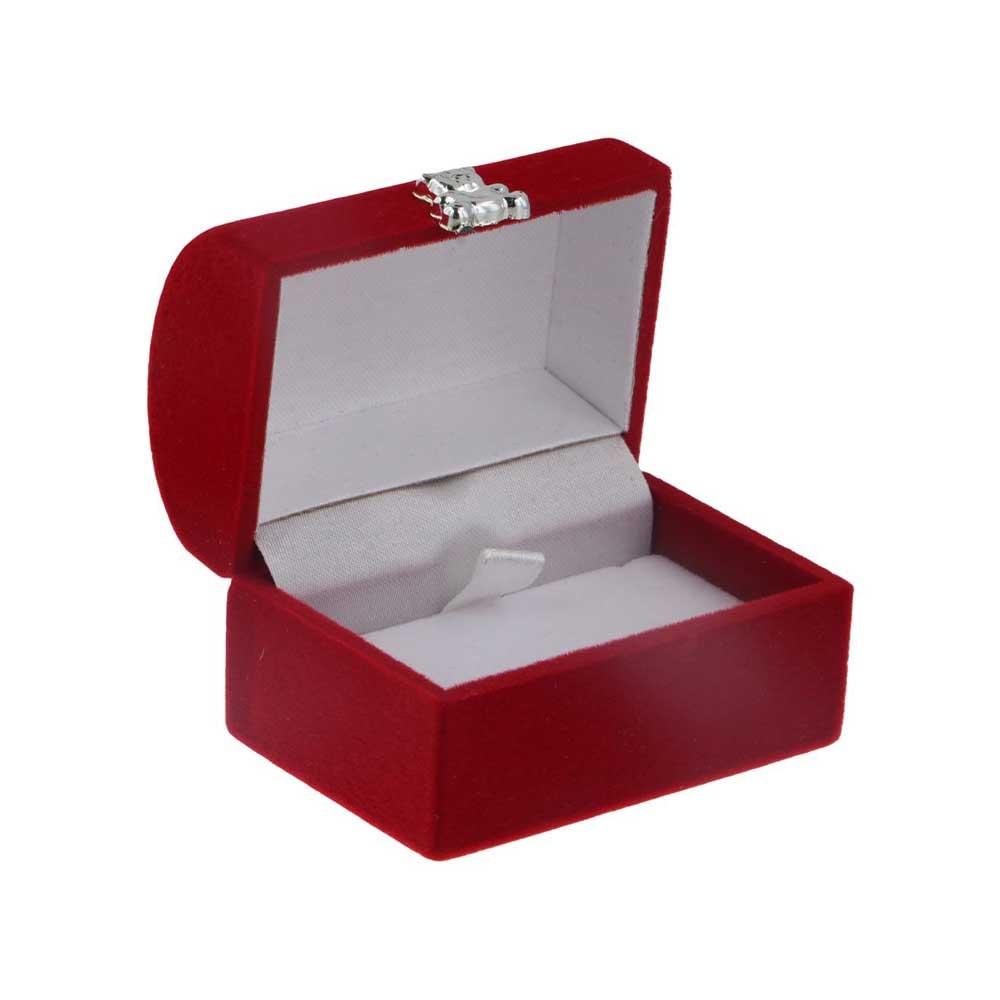 

Косметичка Портативная квадратная пластиковая упаковка и дисплей Шкатулки для ювелирных изделий Чехол для колец Держатель для колец фиолетовый