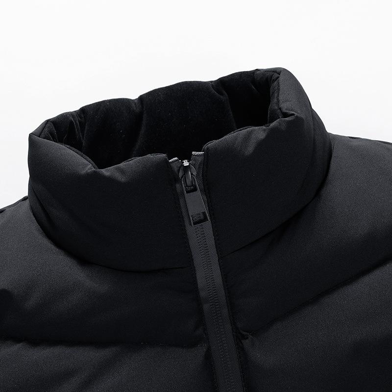 Men's Autumn And Winter Waistcoat Korean Youth Down Cotton Stand Collar Handsome Sleeveless Jacket Vest