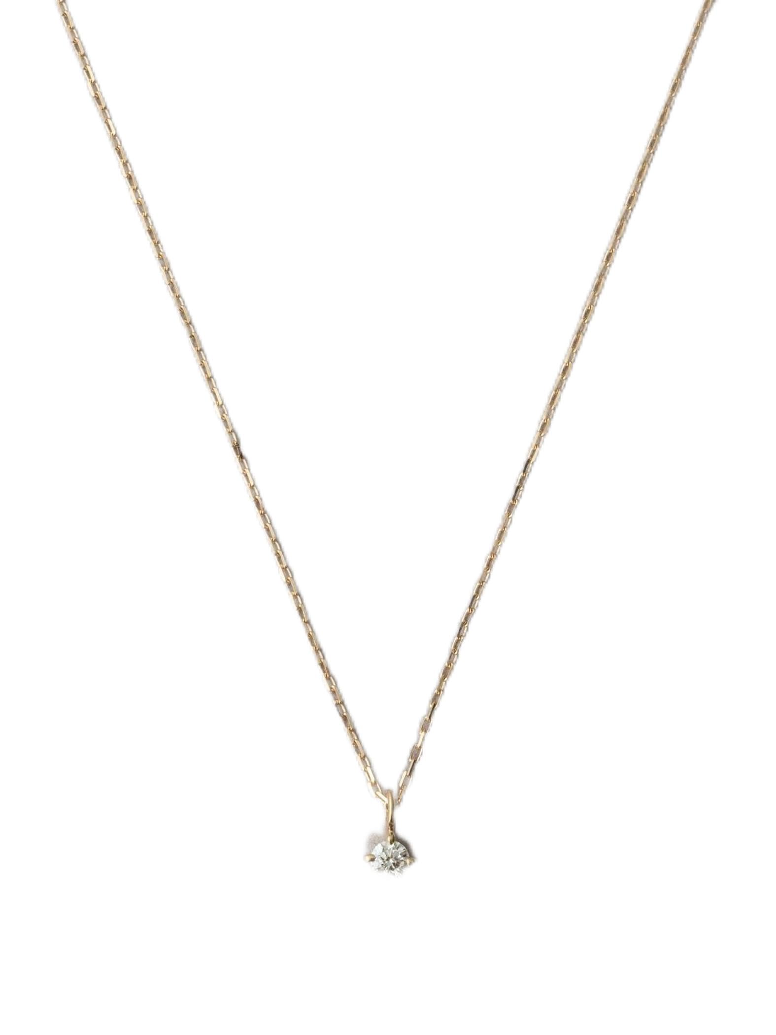 

Ete Layer K10YG Diamond Necklace 761825 FREE Yellow Gold