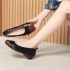 Fashion AIYUQI Mom Shoes Anti-slip 2025 Autumn New Genuine Leather Ladies' Shoes Large Size One-legged Shoe Women