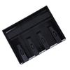 Cash Drawer Register Insert Tray Replacement 4 Bills 3 Coins Money Storage Box (Black)