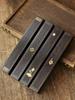 Purple Ebony & Sandalwood Incense Holder - Wooden Agarbatti Stand for Indoor Use.