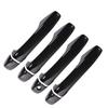 Gloss Black Door Handle Cover Trim Accessories Fit For 2011- Sienna