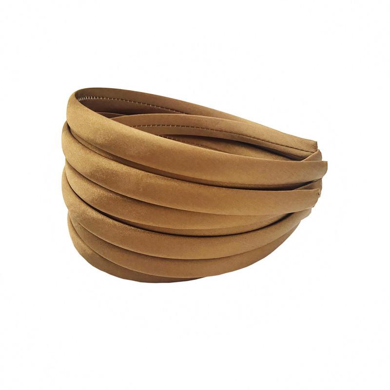 1,5 cm Satintyginslaget Hårband - Godisfärger, DIY Handgjort Modeaccessoar