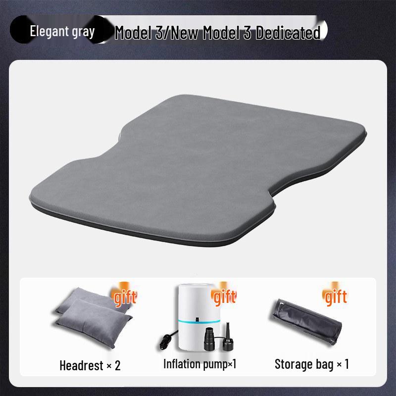 Inflatable Mattress Pad for Tesla Model Y & Model 3 - Rear Seat & Trunk Camping Accessory Default Option