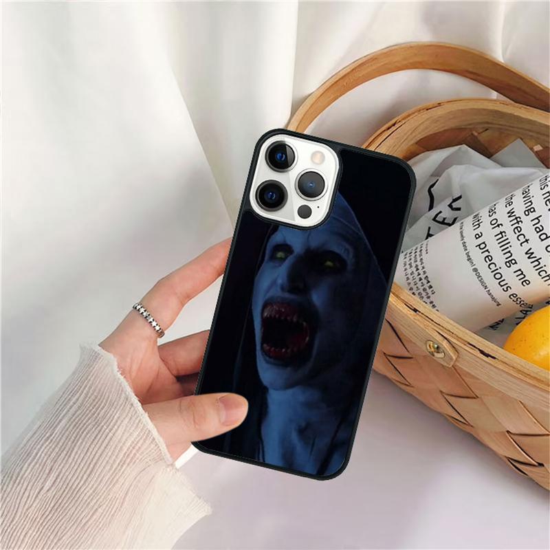 The Nun Horror Movie Phone Case For iPhone 17 Air 16 15 14 11 12 13 Pro  MAX Plus Coque Cover Shell
