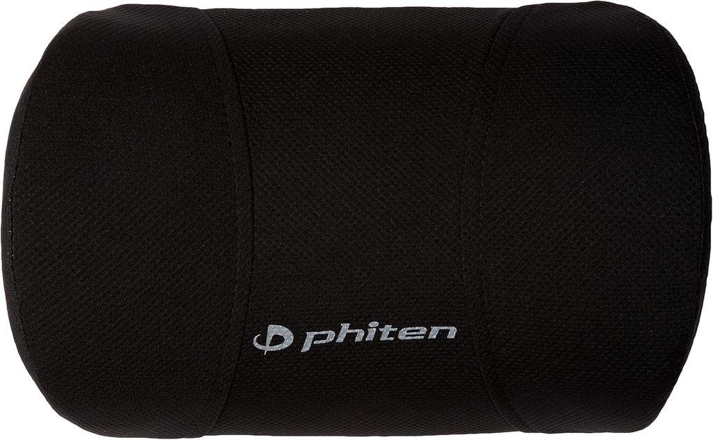 Bonform Phiten Aqua Titanium Cushion Neck Pillow 26 x 18 cm Black Low Rebound Anti-Fatigue 5815-15BK