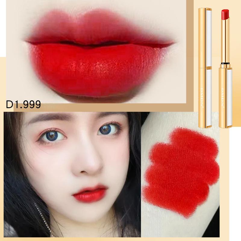 Sheepskin Tube Lipstick Matte Velvet Lipstick Not Easy To Fade Lipstick Makeup