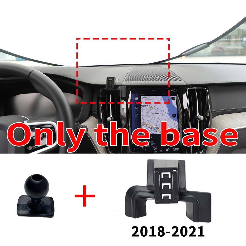 Car Mobile Phone Holder Accessories for Volvo XC60 2018~2025 GPS Bracket Navigation Stand Auto