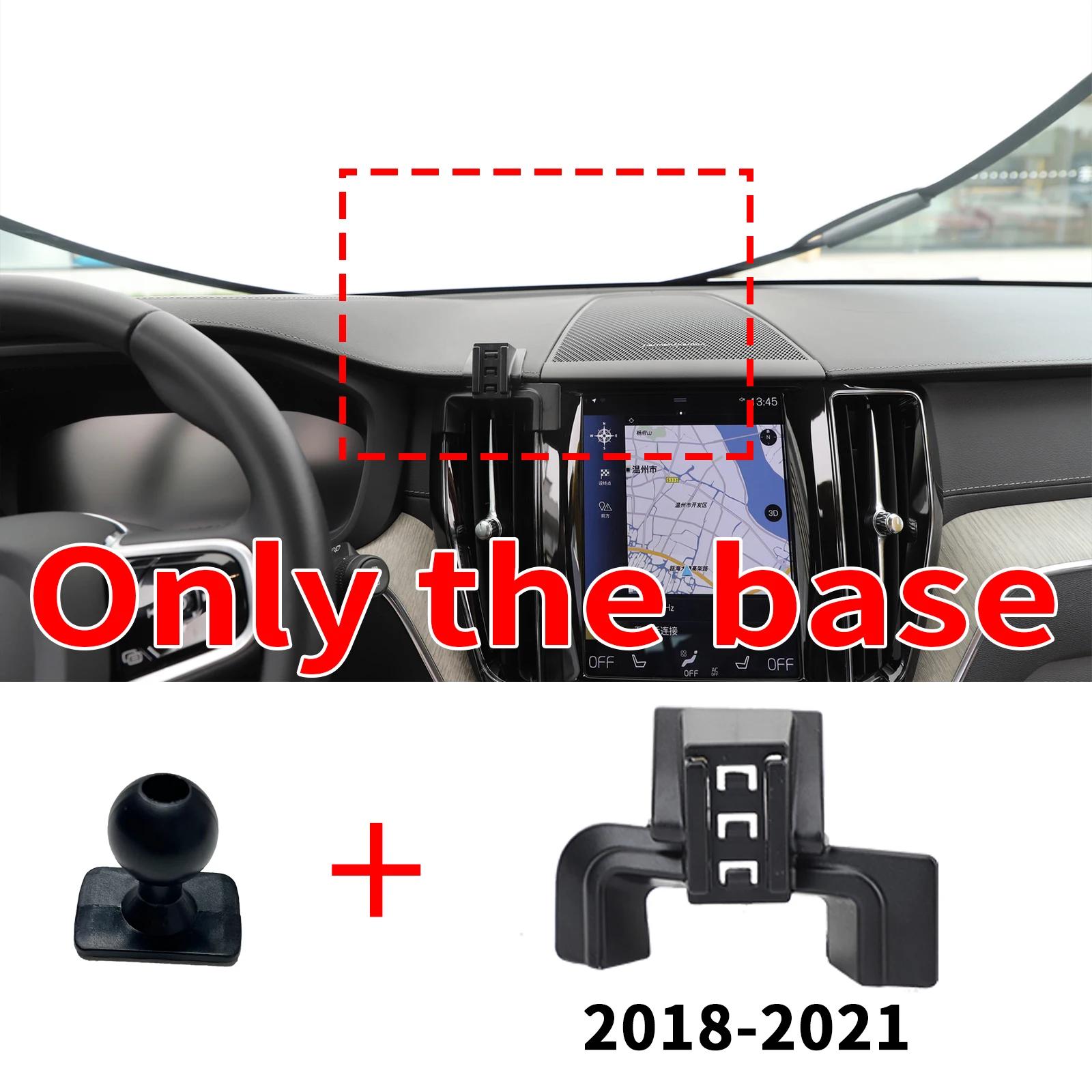 

Accessories Car Mobile Phone Holder for Volvo XC60 2018~2025 GPS Bracket Navigation Stand Auto