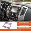 Matte Black Console GPS Navigation Trim Cover For Toyota Tacoma 2011-2015