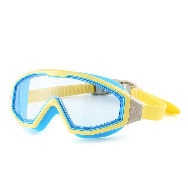 361 Swimming Goggles HD Waterproof Anti Fog Mirrored Adjustable Silicone Bath Glasses Professional Surf Equipment Beach Eyewear