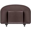 PU Leather Car Back Seat Organizer with Multifunctional Storage Cup Holder Tissue Box and Phone Pocket for Car Use