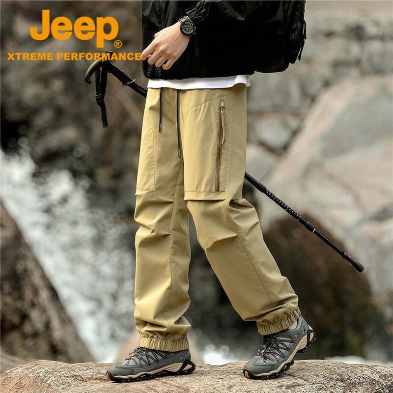 JEEP Men's Waterproof Windproof Outdoor Cargo Pants