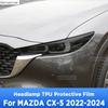 Für MAZDA CX-5   2024 CX5 Auto Außen Scheinwerfer Kratzfest TPU PPF Schutzfolie Kratzfest Reparatur Zubehör