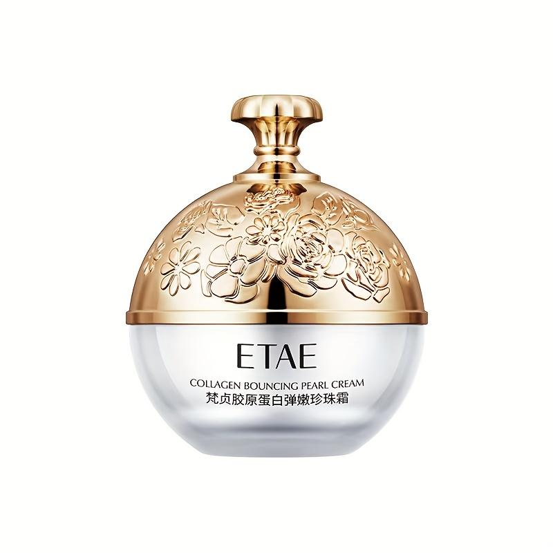 

Коллагеновый жемчужный крем, Обогащенный гиалуроновой кислотой, Увлажняющий крем для лица, Питательный и увлажняющий, Универсальный тон кожи, Для ежедневного и ночного использования Collagen Pearl Cream