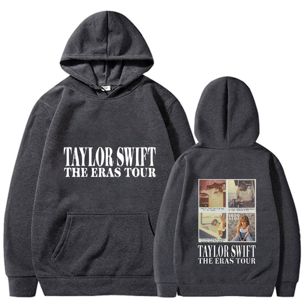 Fashion Casual Long Sleeved Letter Printing Loose Plush Pullover With Rope Hoodie