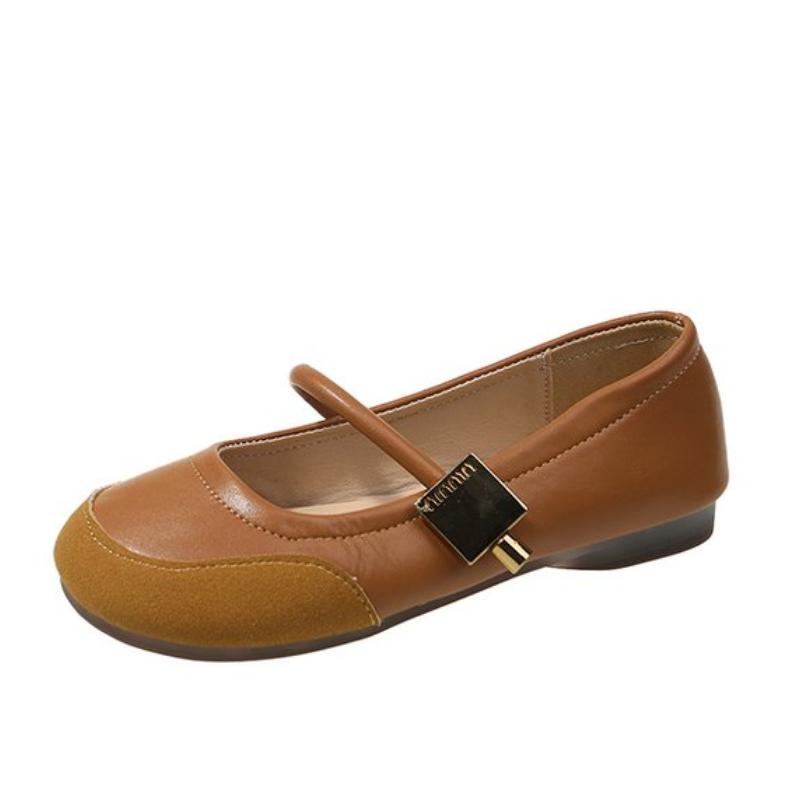 Fashion Designer Mary Janes Shoes Women Ballet Flats Lolita Sling Shoes 2025 Trend Ladies Elegant Loafers Zapatos Oxford Mujer Moccasins