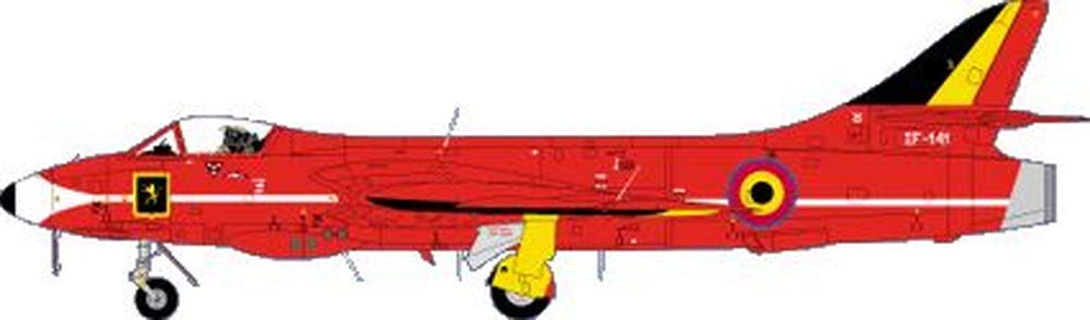 DCD4845 Belgische Luftwaffe Hunter Mk6 Red Devils Abziehbild 1/48