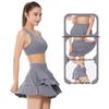 Nuodingxiu Women's Ice Silk Yoga Running Skirt