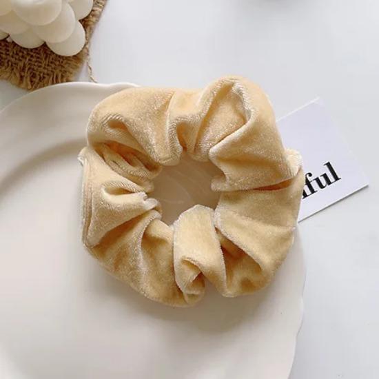 Classic All-match Velvet Scrunchies Women Girls Elastic Hair Rubber Bands Accessories Tie Hair Ring Rope Lady Headdress Headwear