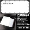 85% Clear PE Rainproof Cloth Home Window Transparent Windproof Screen Keep Warm Film Outdoor Pergola See Through Tarp Curtain