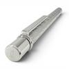 Excelente Caneta Esferográfica Cartier C de Cartier Tipo Twist Duplo C Prata Masculina Usada