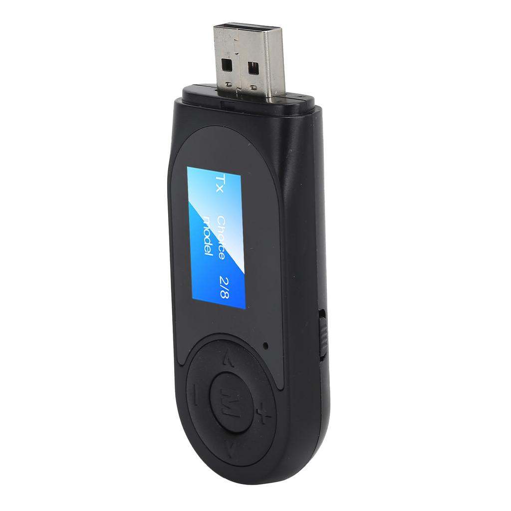 2 In 1 Bluetooth Adapter Bluetooth 5.0 Audio Receiver Transmitter with Hands Free Function