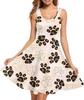 Summer Dress Casual Sleeveless Vest Cotton Skating Vest Short Medium and Long Dress