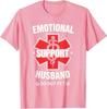 Emotional Support Husband Do Not Pet TShirt Unisexs Fashion Husband Gift Short Sleeve Y2k Graphic Outfit Funny Design Saying Tee