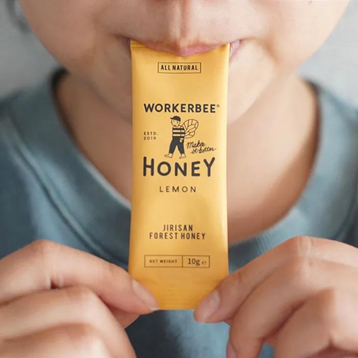 [Lemon Honey] Walkerbee Mini Pack Lemon 120g (10gx12ea)