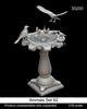 Mantis Miniature Animal Series Animal Set 62 Birds Gathering in a Birdbath Resin Kit Man35200 1/35 (Animals)