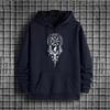 Ancient Raven Rune Pattern Hoodies 2025 Urban Streetwear Fashion Men's Hooded Sweatshirt Male Trendy Casual Autumn Winter Hoody