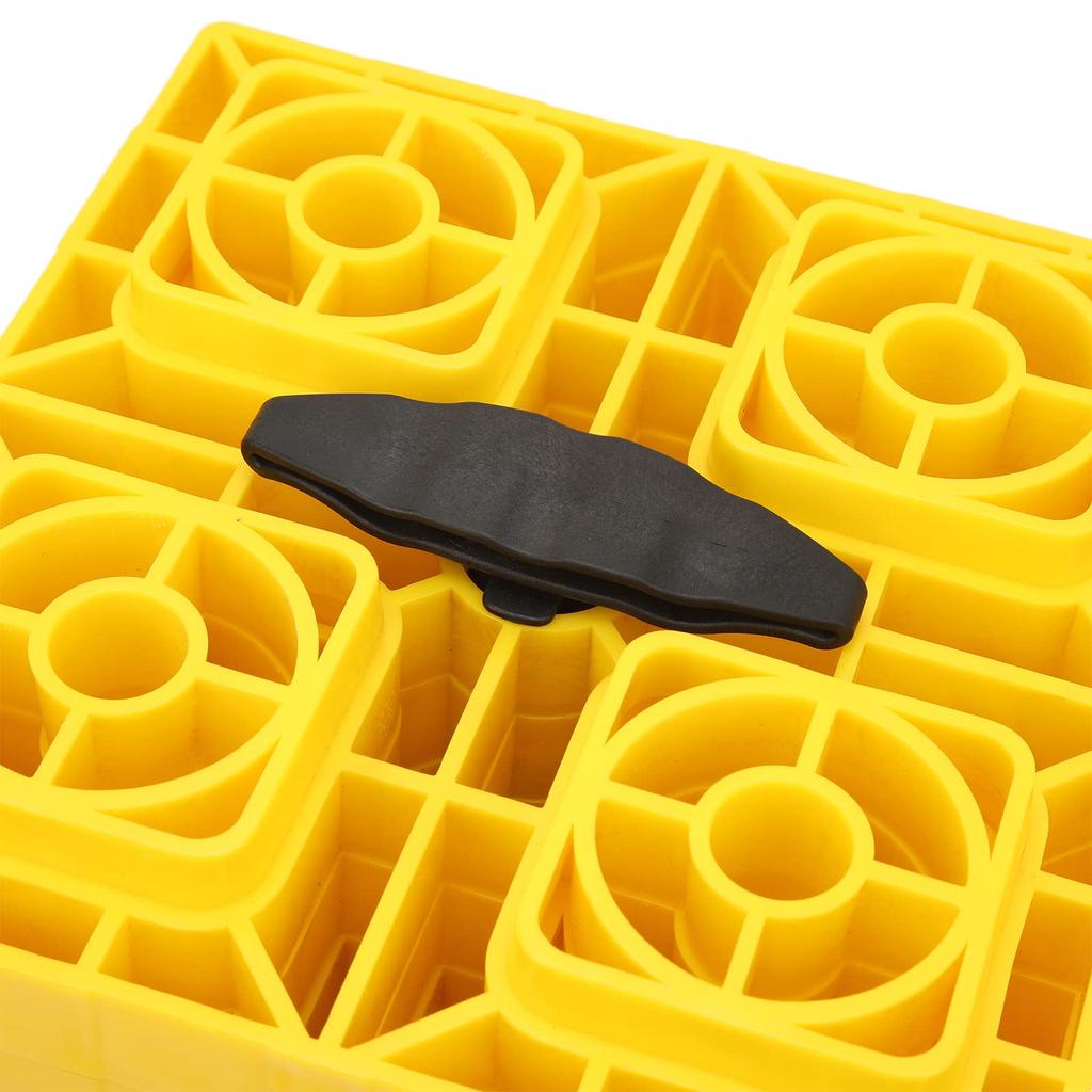 Heavy Duty Leveling Blocks, Camper Leveling Blocks, Anti-Slip Pad, Anti-Sinking Bottom, Durable, Ideal for