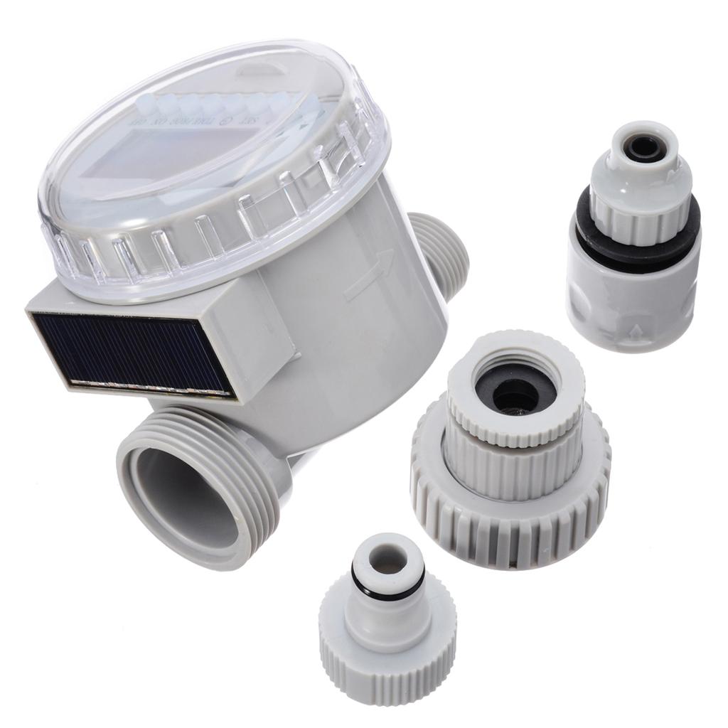 Solar Digital LCD Auto Watering Timer Water Saving Irrigation Controller