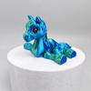 3D-gedruckte mehrgelenkige bewegliche Tiere Pferde Mini niedlich Relief sensorisches Spielzeug lustiges Zubehör Kindergeschenke Verzierung Actionfiguren