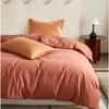 Cotton Long-staple Cotton Duvet Cover Single Autumn And Winter Thickened Bed Hat Cotton Cover Solid Color Bed Sheet