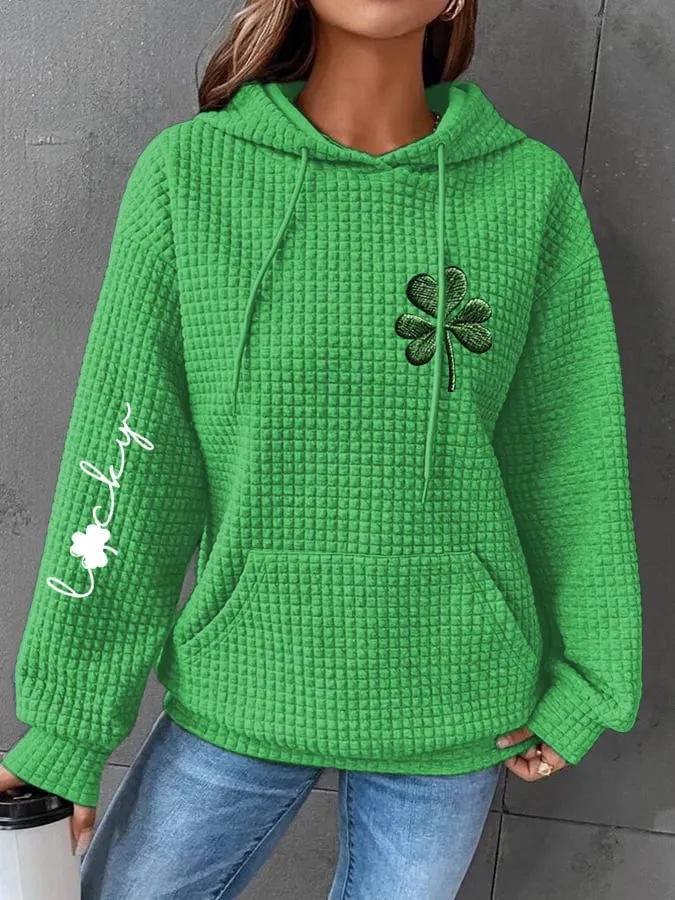 Spring 2026 3D Print Double Hooded Sweatshirt - Trendy Unisex Streetwear Fashion