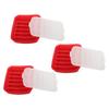 3PCS Sausage Hot Dogs Silicone Mold DIY Ham Making Mould Baby Food Supplement Baking ToolsRed
