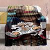 One Piece Anime Flannel Blanket - Soft Warm Perfect for Sofa, Bedding Camping Travel Office Home Decor -QJY
