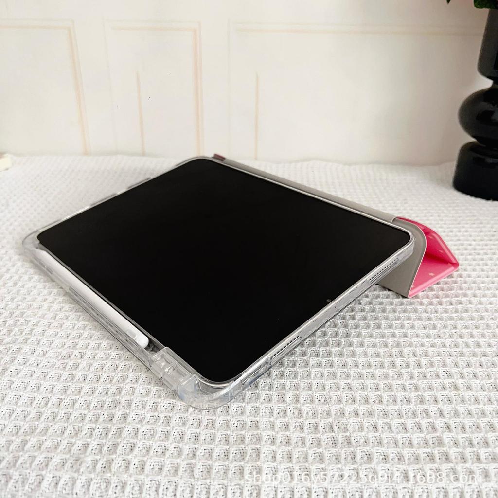 Compatible iPad 10.2 Protective Case Pro 3rd/4th Gen with Pen Slot, Starry Solid Color, Air 5 Leather Case, Apple Mini 5