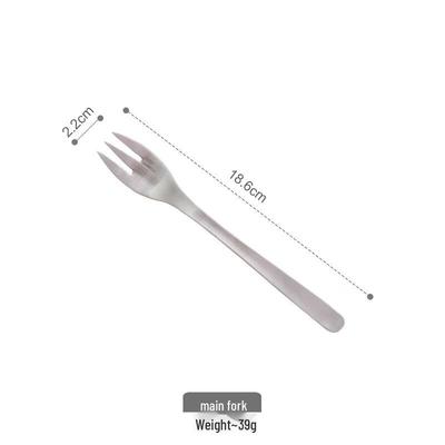 Japanese Matte 304 Stainless Steel Dinner Forks
