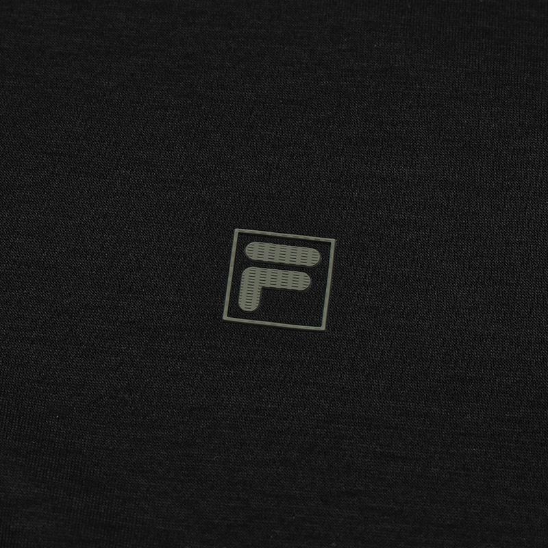 New FILA WHITE Polo Shirts Men's Jet Black BK F11M533109F-BK