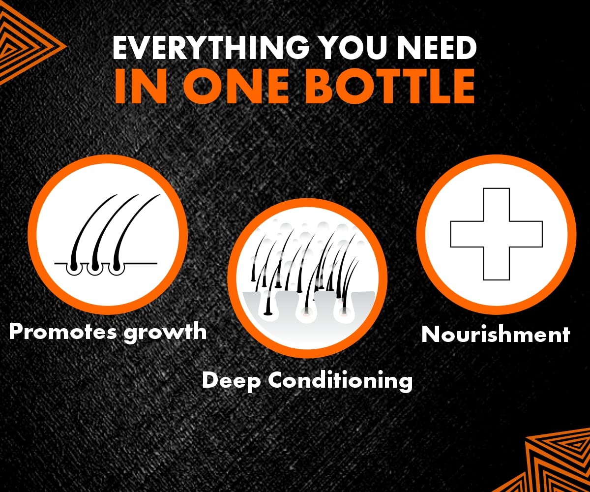 Масло для бороды UrbanGabru для роста бороды | 100% натуральный (30 мл) | Без парабенов — фото 3