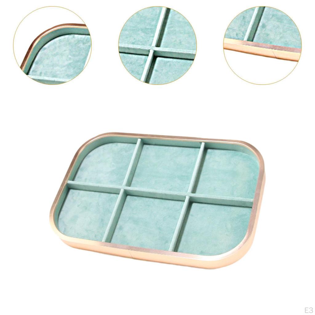Jewelry Tray for Drawer, Stackable Organizer, Storage Earring, Necklace,