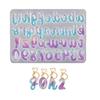 Silicone Mold Numbers Letter Resin Mould Pendant Epoxy Casting Mold Jewelry Tool
