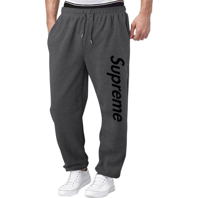 Supreme Style Printed Hoodie Unisex Loose Drop Shoulder Sweatshirt Casual Streetwear